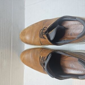 Martin Dingman Men's Brown‎ Leather Shoes